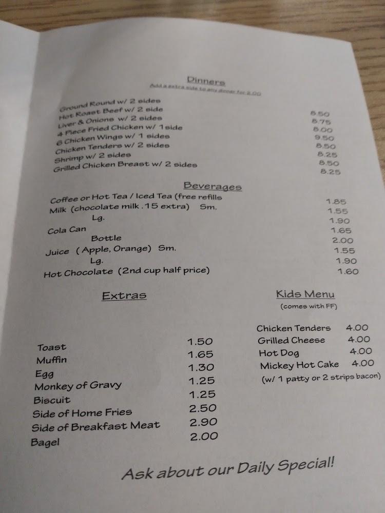 Aunt Judy's Diner Menu image 4